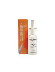 Sulfuretum. Spray nasal al agua sulfurada. Laboratorios Averroes